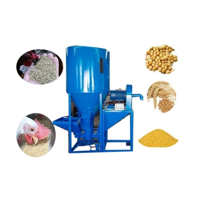 Poultry and Livestock 1000KG/Batch Corn Wheat Soybean Grain Feed Poultry Farm Mixing Grinding Equipment